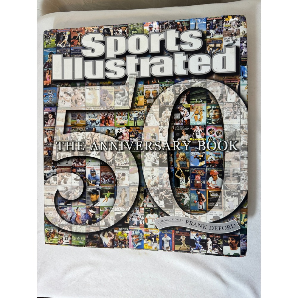 Sports Illustrated 50 The Anniversary Book 50th Commemorative Hardcover